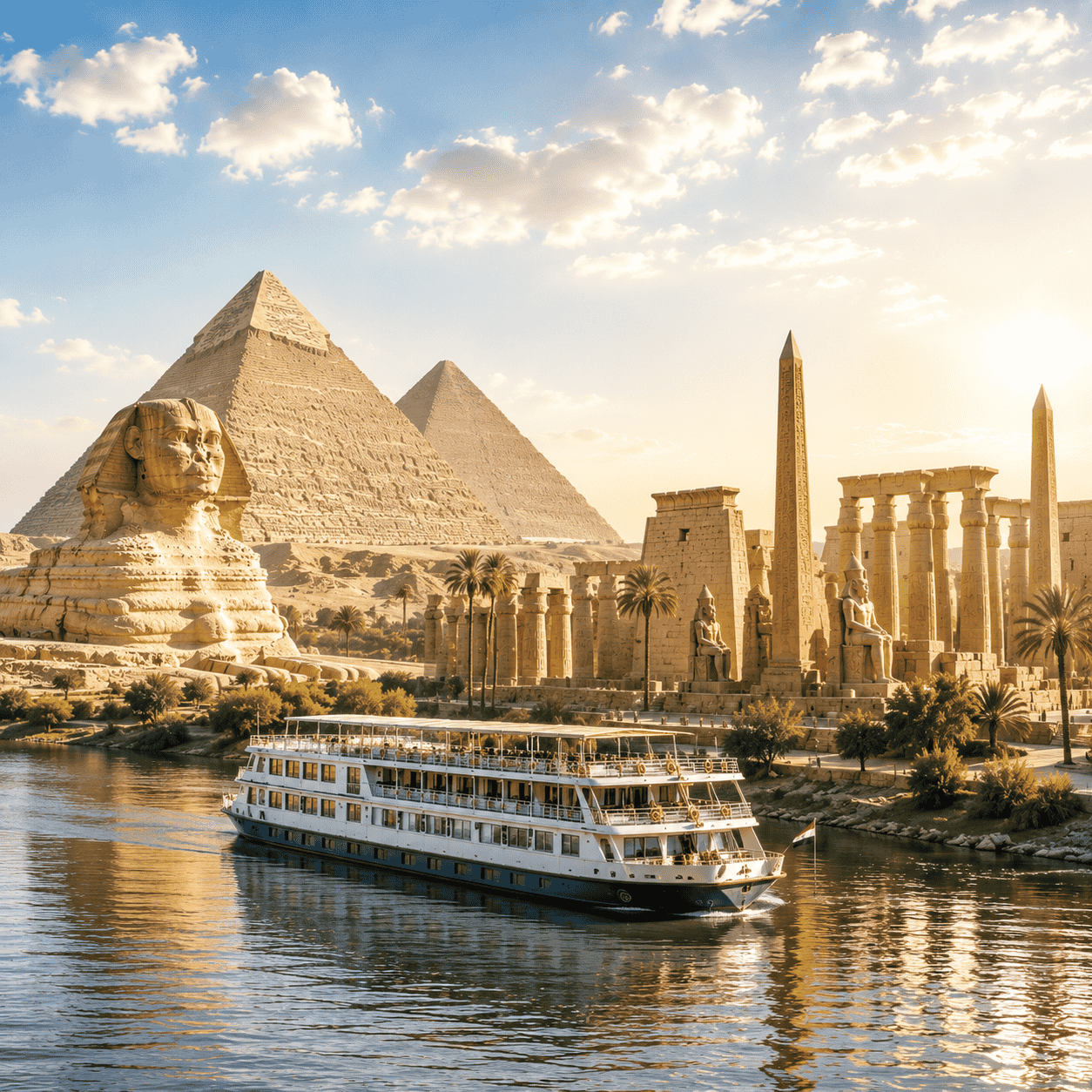 Historic Islamic Cairo skyline